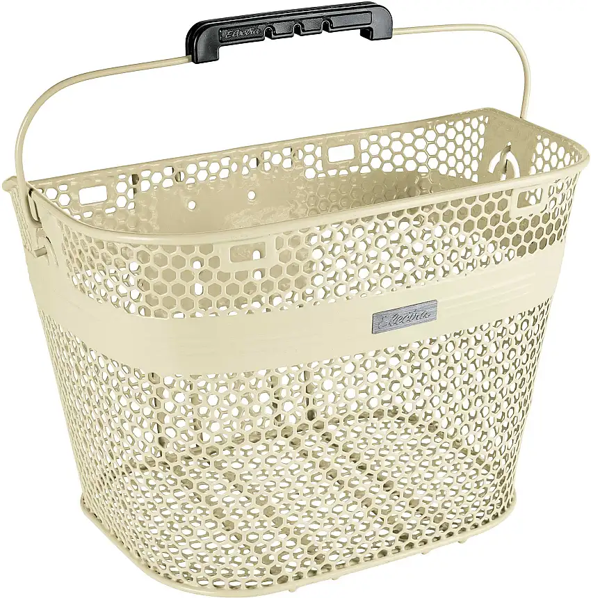 Cykelkorg Electra Linear QR Mesh fram vit/svart