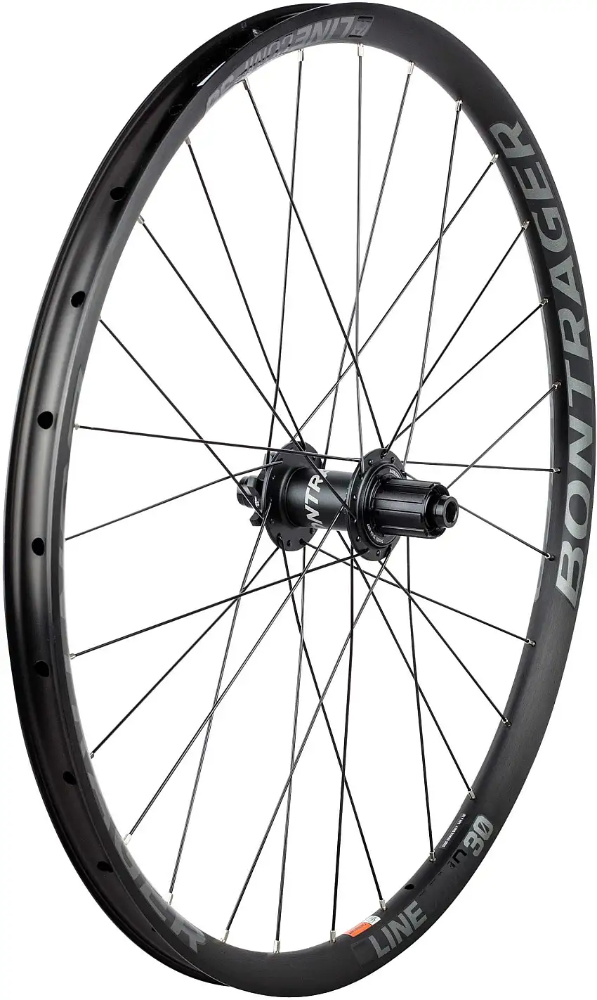 Bakhjul Bontrager Line Comp 30 TLR 27.5" Boost IS Shimano/SRAM svart