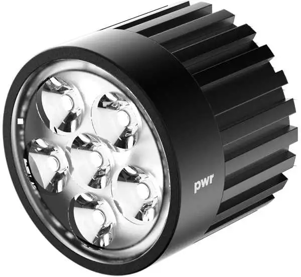 Lamphuvud Knog Pwr Lighthead 2000L Svart