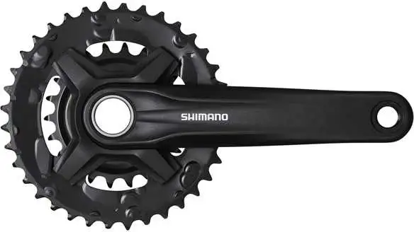 Vevparti Shimano FC-MT210-B2 2 x 9 växlar 36/22T 170 mm svart