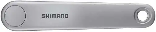 Vevparti Shimano STePS FC-E5000 165 mm silver