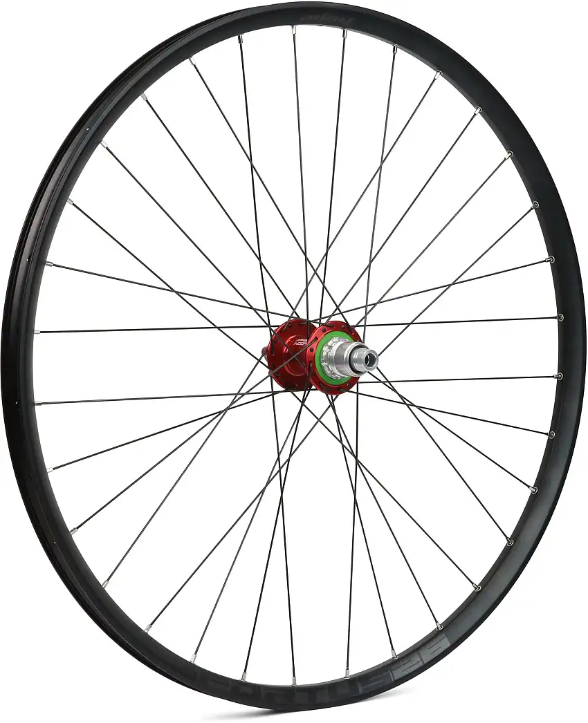 Bakhjul Hope Fortus 26 Pro 4 27.5" IS 135/142 mm SRAM XD röd