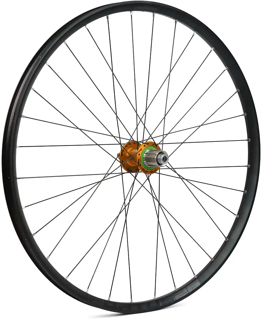Bakhjul Hope Fortus 26 Pro 4 26" IS 135/142 mm Shimano/SRAM stål orange