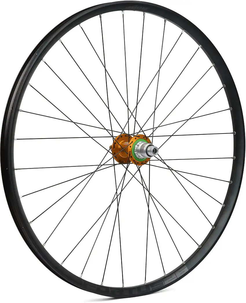 Bakhjul Hope Fortus 26 Pro 4 Boost 27.5" IS 148 mm SRAM XD orange