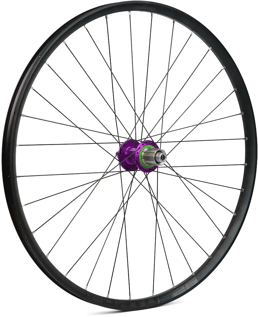 Bakhjul Hope Fortus 26 Pro 4 29" IS 135/142 mm Shimano/SRAM stål lila