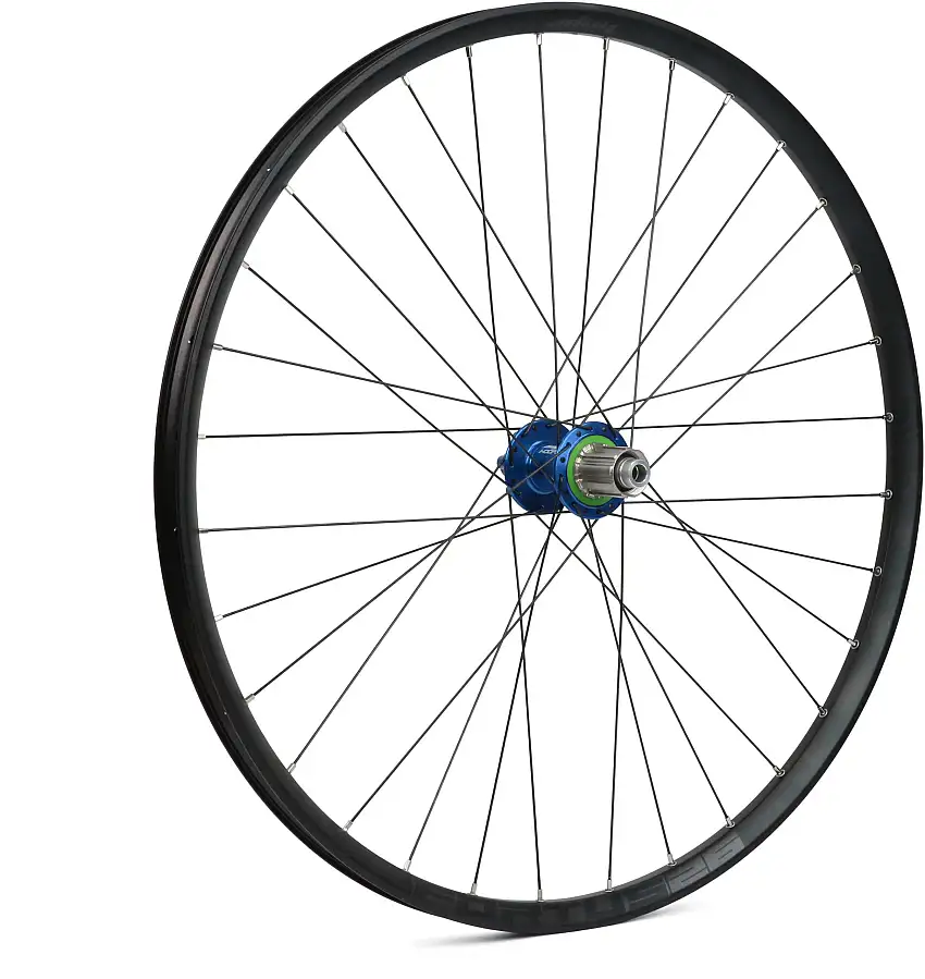 Bakhjul Hope Fortus 26 Pro 4 26" IS 135/142 mm Shimano/SRAM stål blå