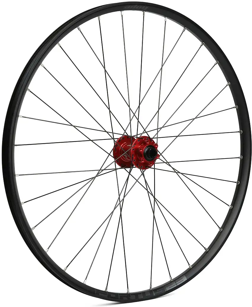 Framhjul Hope Fortus 23 Pro 4 27.5" IS 15 x 110 mm röd
