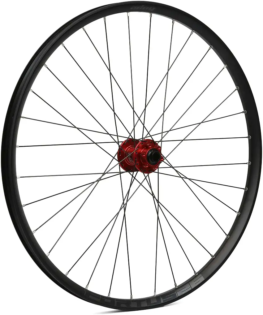 Framhjul Hope Fortus 26 Pro 4 27.5" IS 15 x 100 mm röd