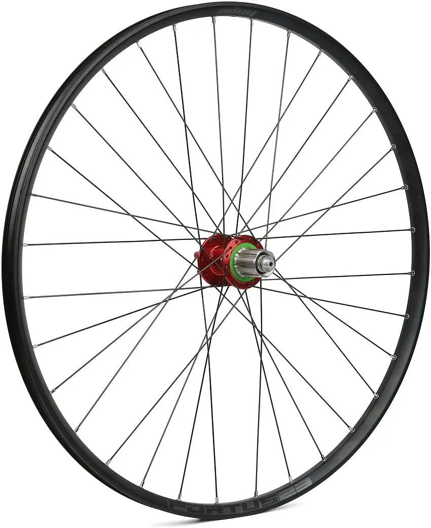 Bakhjul Hope Fortus 23 Pro 4 Boost 29" IS 148 mm Shimano/SRAM stål röd