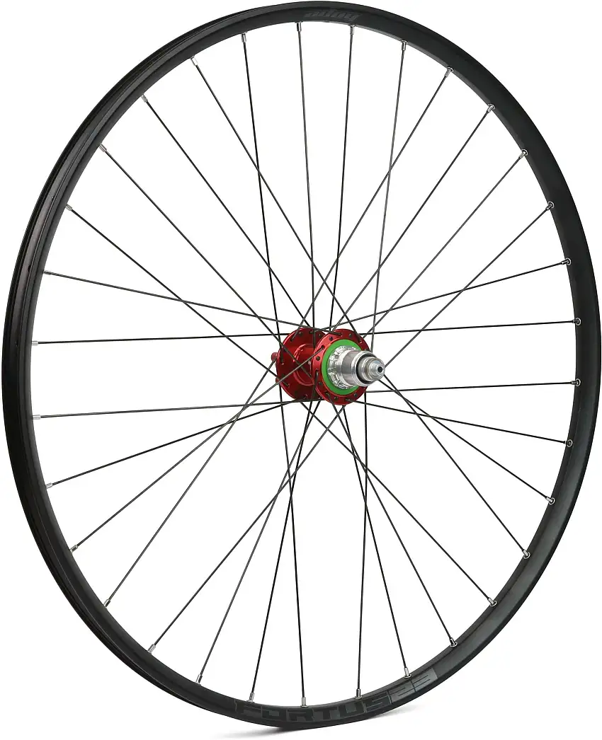 Bakhjul Hope Fortus 23 Pro 4 Boost 29" IS 148 mm SRAM XD röd