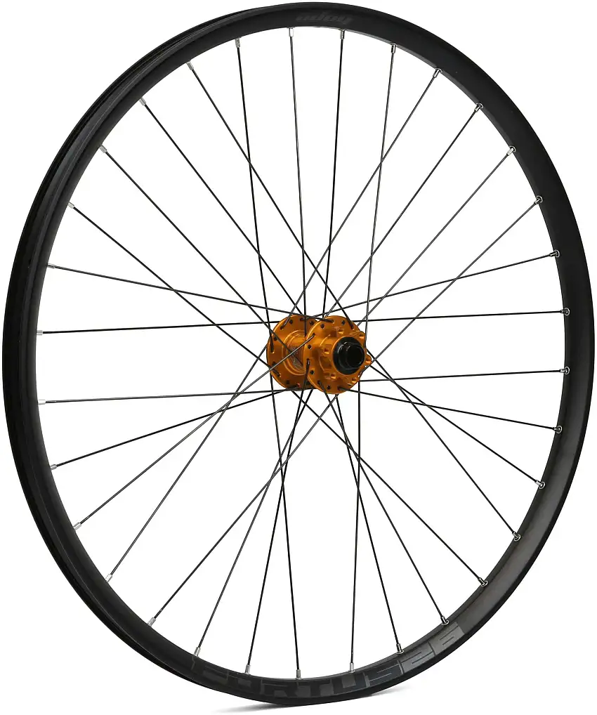 Framhjul Hope Fortus 26 Pro 4 26" IS 15 x 100 mm orange