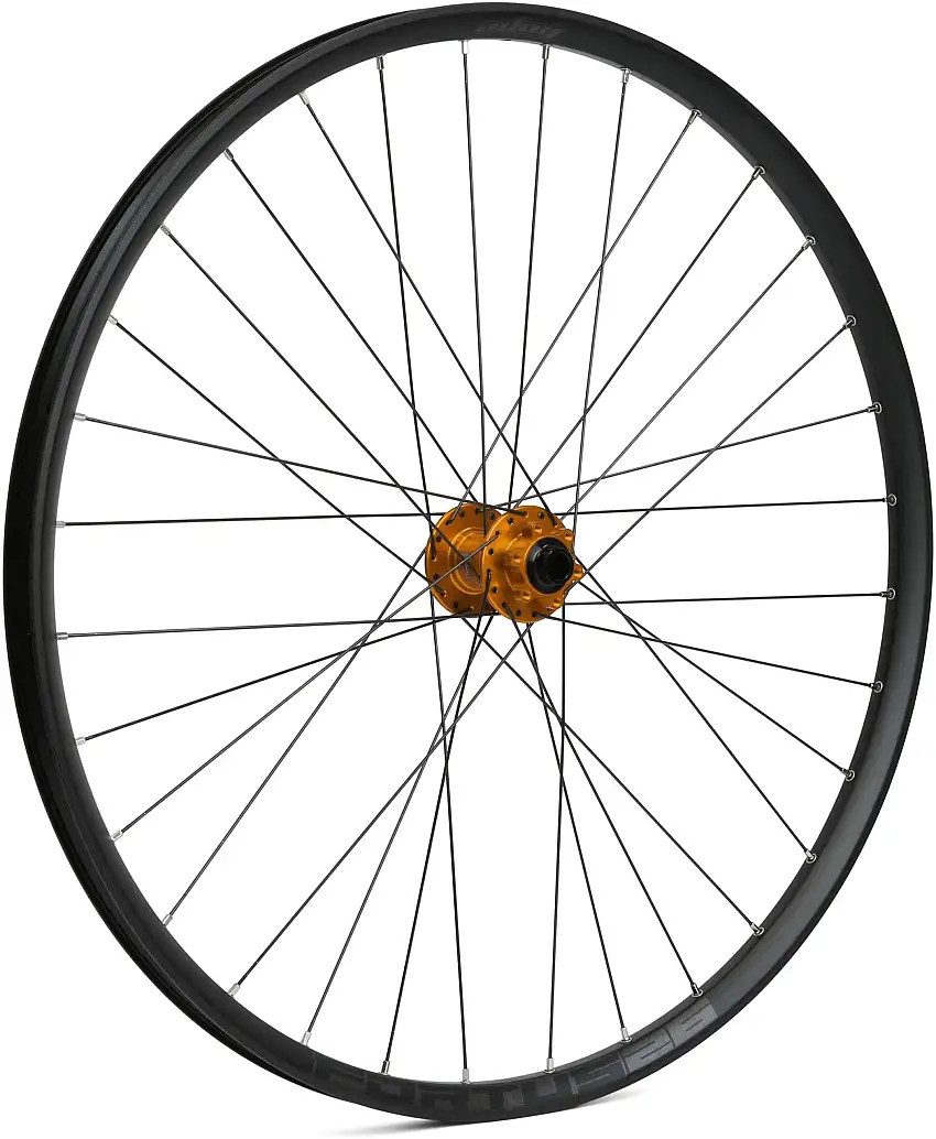 Framhjul Hope Fortus 26 Pro 4 29" IS 15 x 100 mm orange