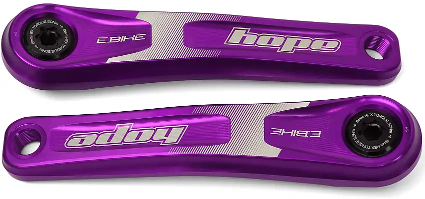 Vevparti Hope E-Bike 165 mm lila