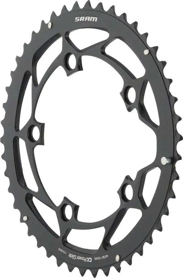 Drev SRAM Road 110 bcd 2 x 10 växlar 46T svart