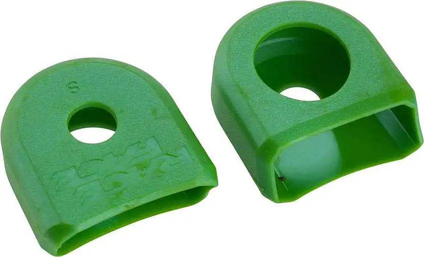 Vevarmsskydd Race Face Alloy Crank Boots 2-pack grön