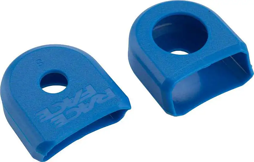 Vevarmsskydd Race Face Alloy Crank Boots 2-pack blå
