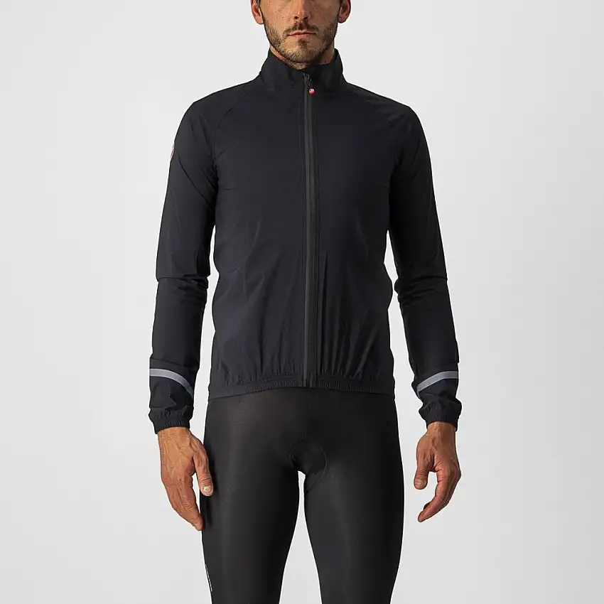 Castelli Emergency 2 Regnjacka, Light Black