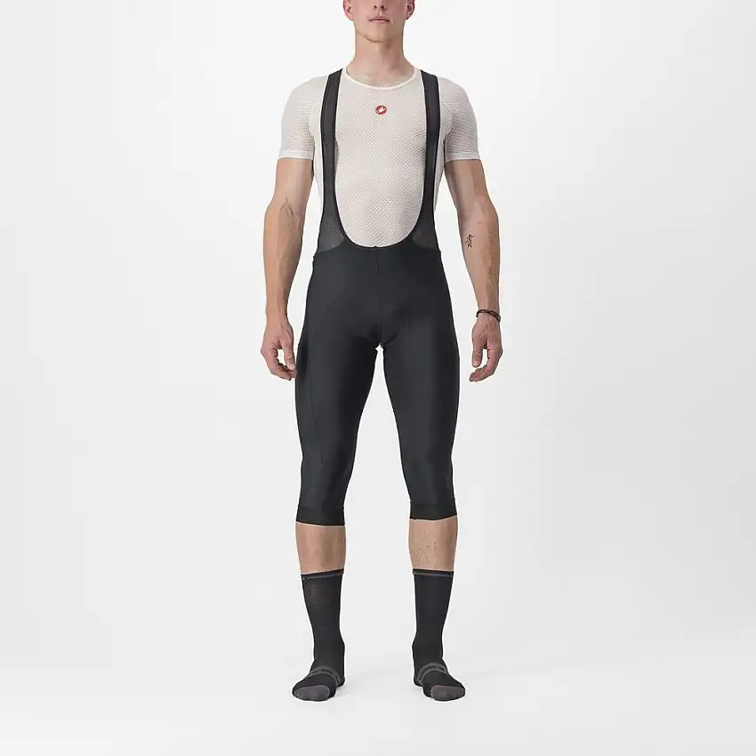 Castelli Entrata 2 Cykelshorts Knä, Svart