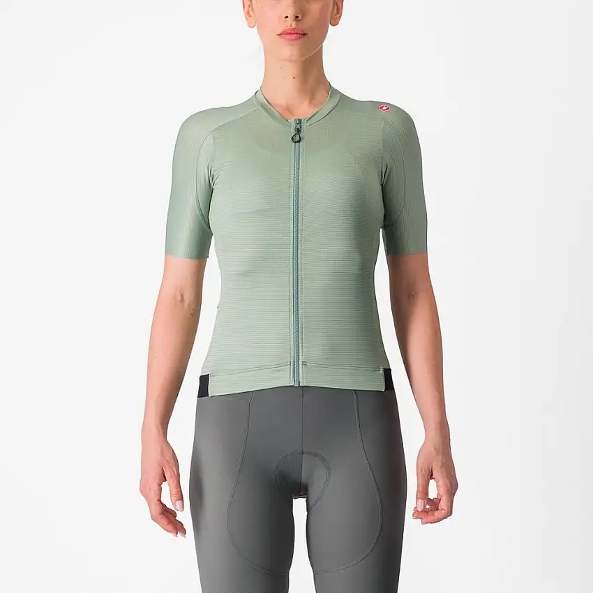Castelli Espresso W Cykeltröja Dam, Defender Green/Deep Green
