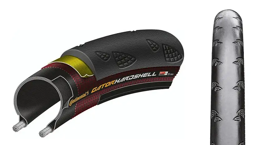 Continental Gator Hardshell kanttrådsdäck 700x32C