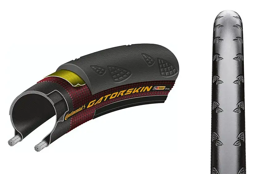 Continental Gatorskin vikbart däck 700x25c