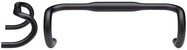 Styre Dimension Flat Top Shallow 31.8 mm 40 cm svart