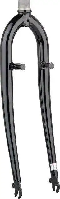 Framgaffel Dimension Hybrid 1 1/8" svart