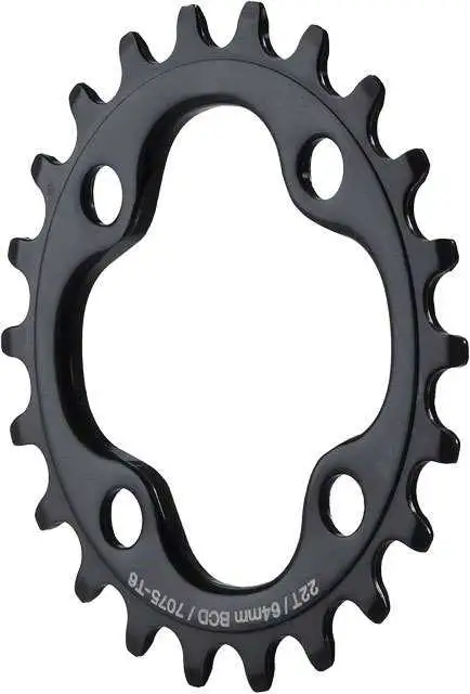 Drev Dimension 64 bcd single speed 22T svart