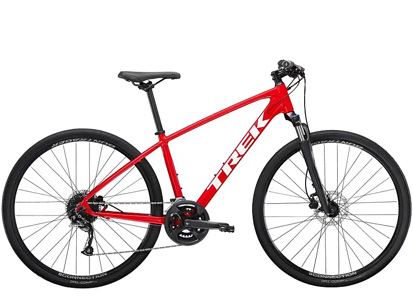 Hybridcykel Trek Dual Sport 2 röd