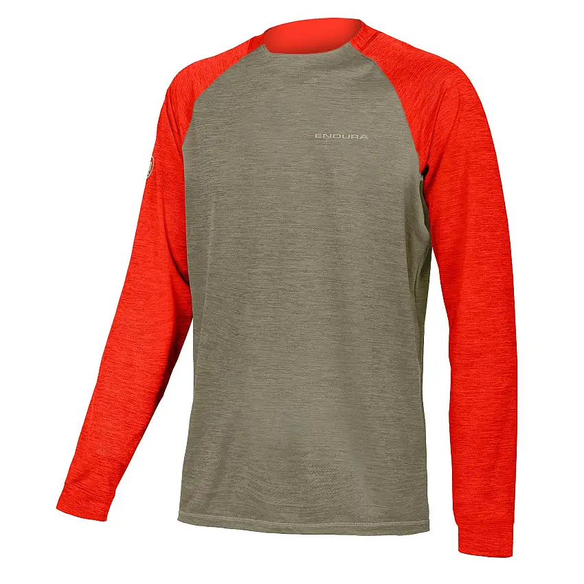 Tröja Endura SingleTrack L/S Jersey brun