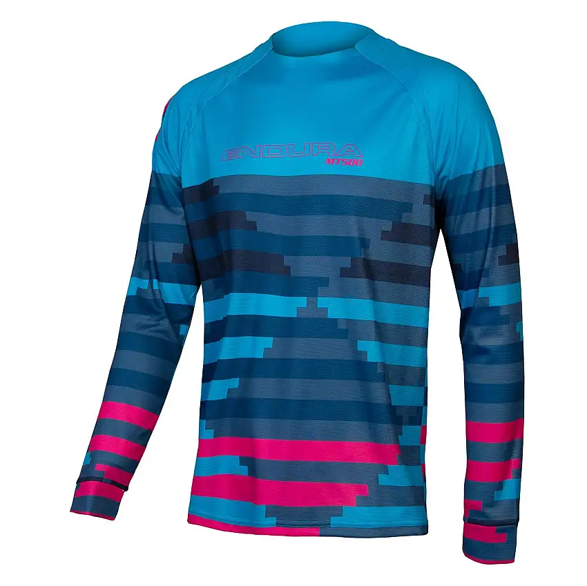 Tröja Endura MT500 Supercraft L/S LTD blå