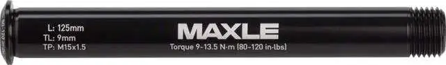 Stickaxel RockShox Maxle Stealth 15 x 100 mm (125 mm x M15 x 1.5) fram