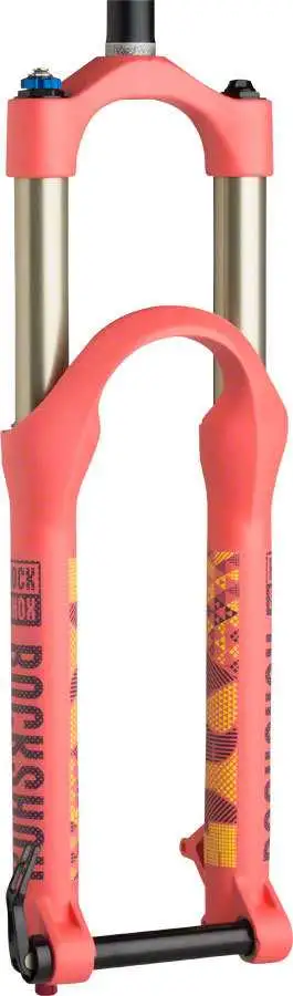 Framgaffel RockShox Argyle RCT Solo Air 140 26" Maxle Lite 20 rosa