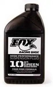 Dämparolja Fox Suspension Fluid 10 Wt Green