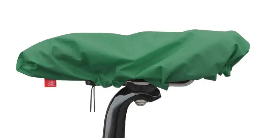Fahrer Sadel Cover Kappe grön