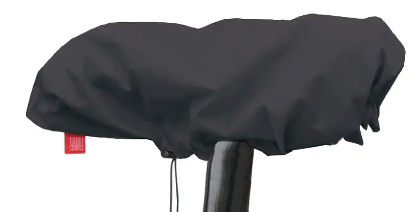 Fahrer Sadel Cover Kappe XL svart