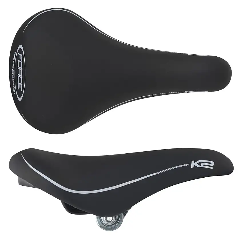 Force K2 Sadel Svart
