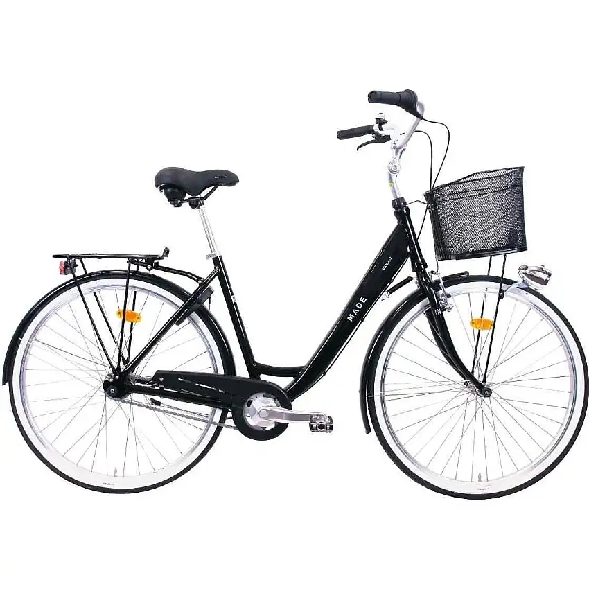 Damcykel MADE Viola City 7-växlad 28" svart