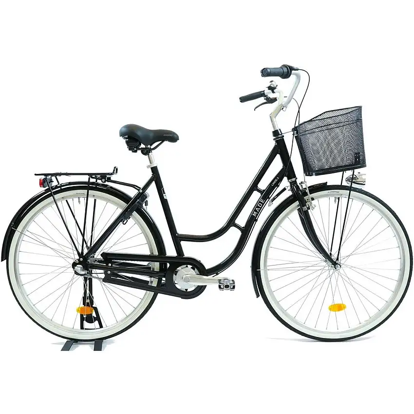 Damcykel MADE Linde 3-växlad 28" svart