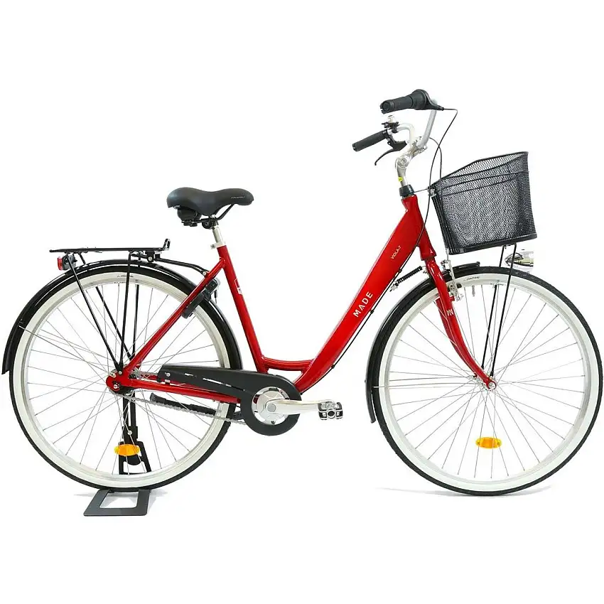 Damcykel MADE Viola City 7-växlad 28" röd
