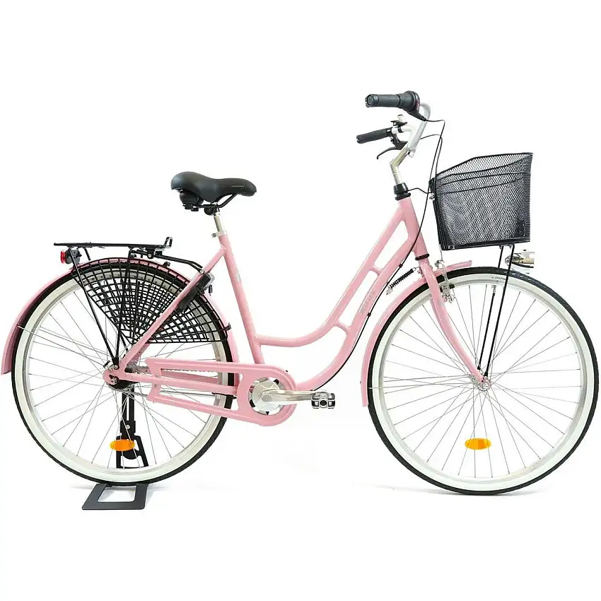 Damcykel MADE Linde 7-växlad 28" matt ljusrosa