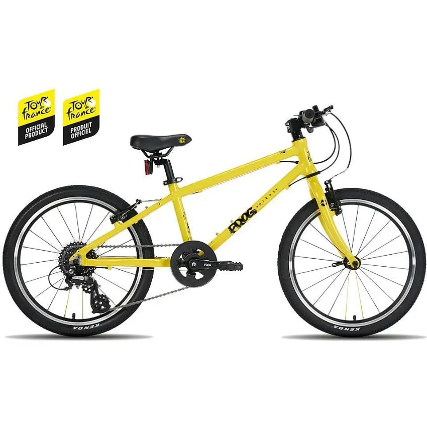 Barncykel Frog 55 Yellow 20"