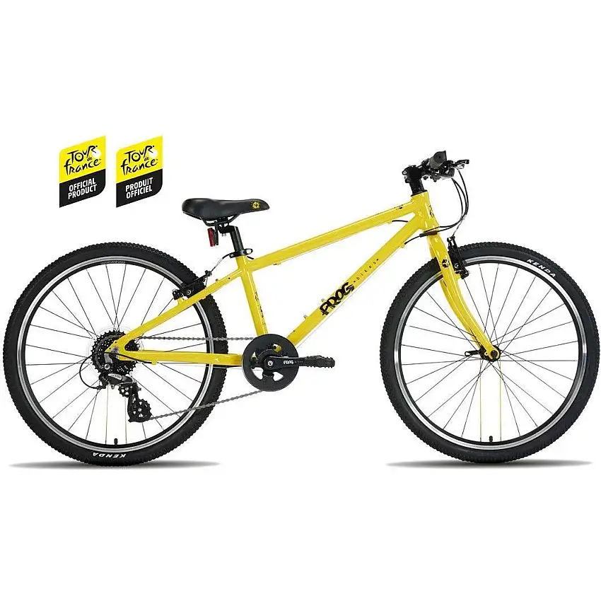 Barncykel Frog 62 TDF Yellow 24"