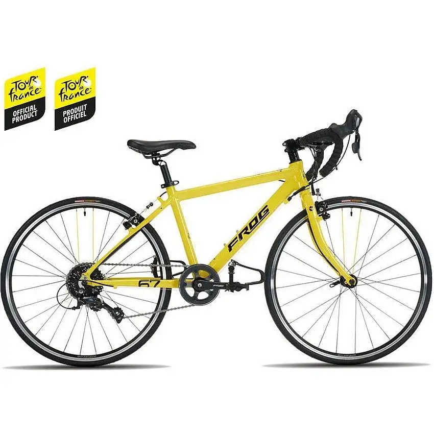 Barncykel Frog Road 67 TDF Yellow 24"