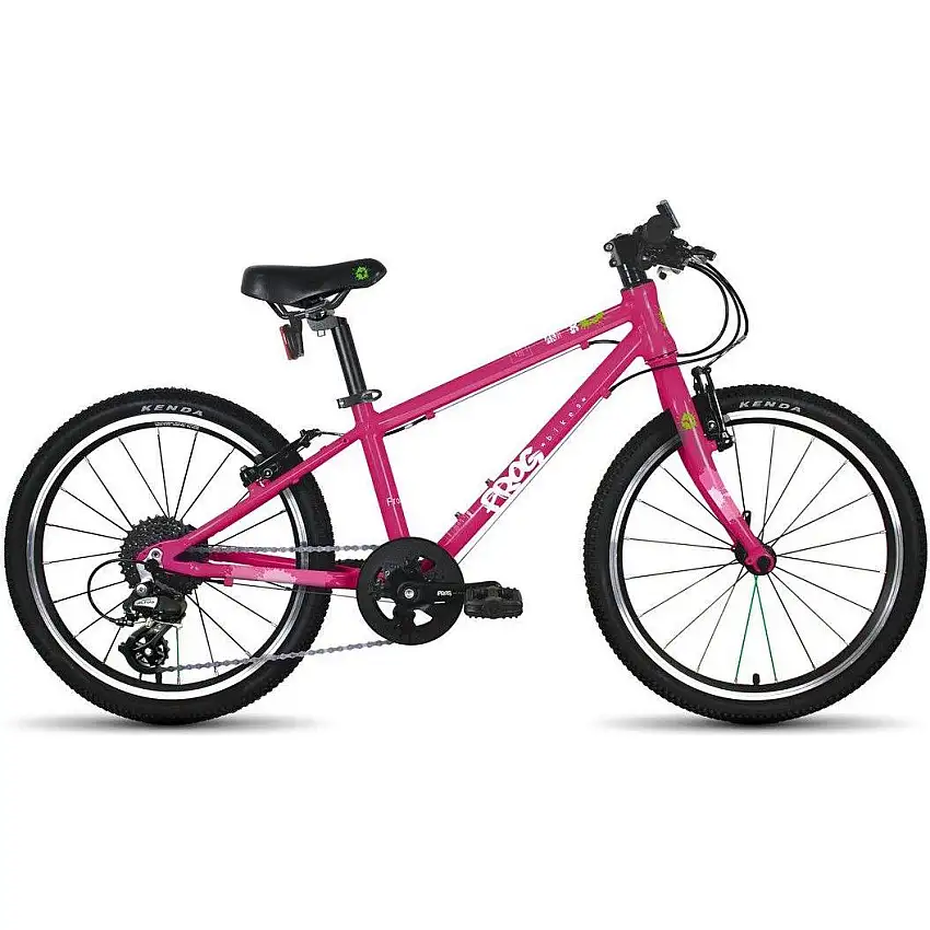 Barncykel Frog 53 Pink 20"