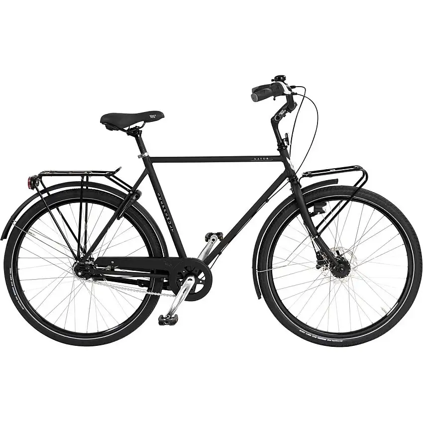 Herrcykel Skeppshult Natur Land 7-växlar Schack Matt