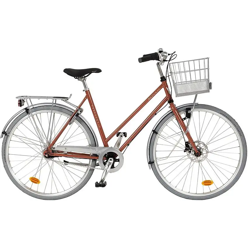 Damcykel Skeppshult Favorit 7-växlar Bränd Jord