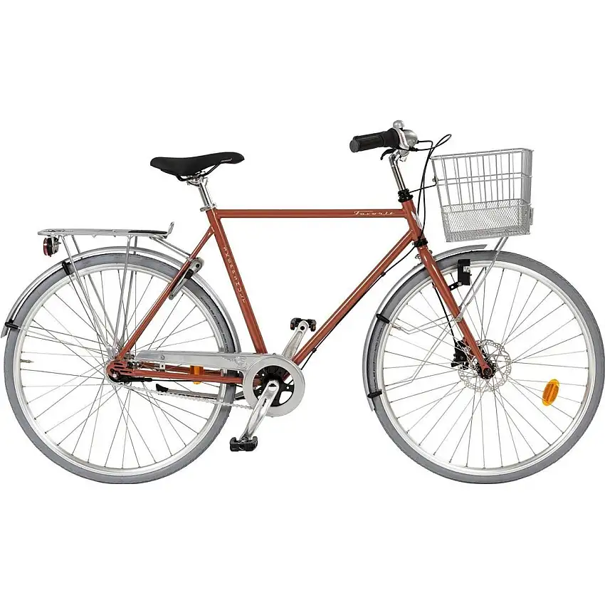 Herrcykel Skeppshult Favorit 7-växlar Bränd Jord