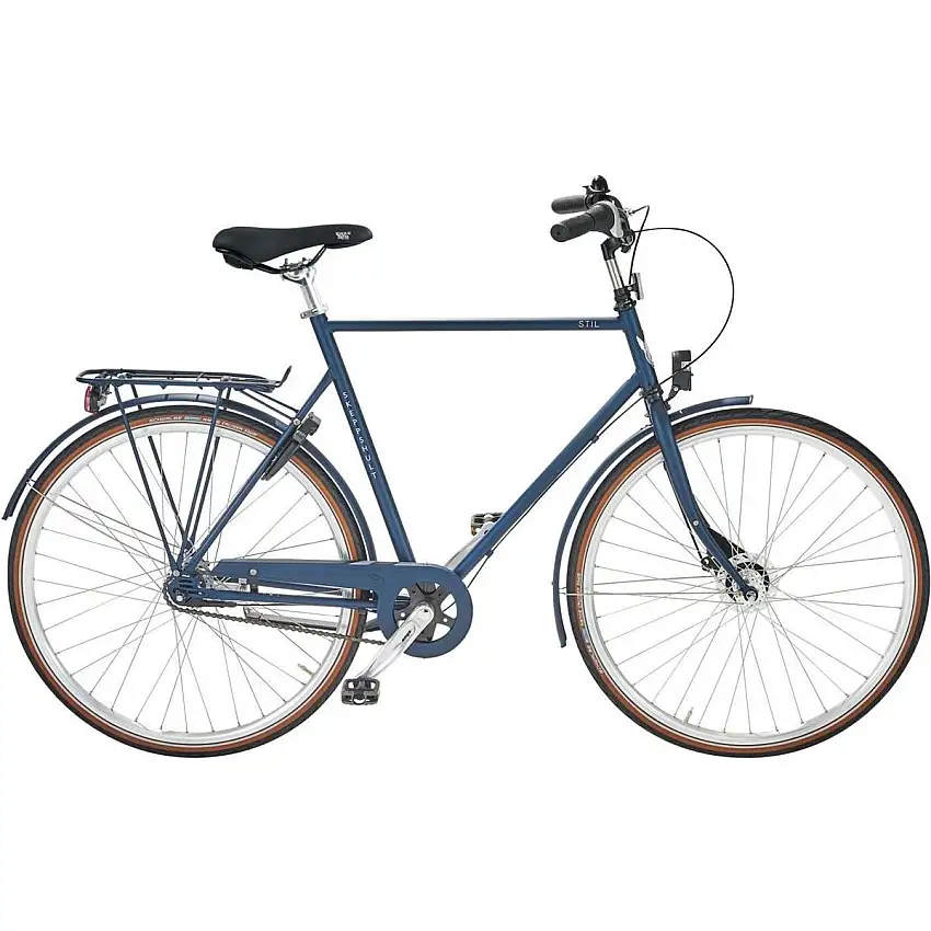 Herrcykel Skeppshult Stil 7-växlar Denim Matt