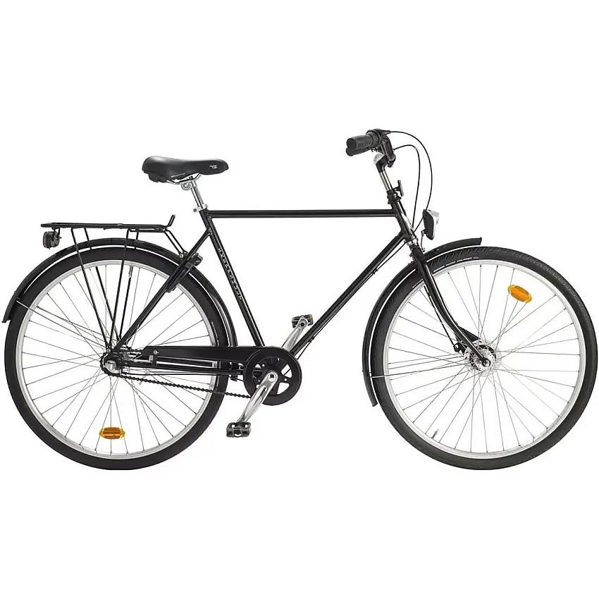 Herrcykel Skeppshult Original 7 växlar Spegelsvart